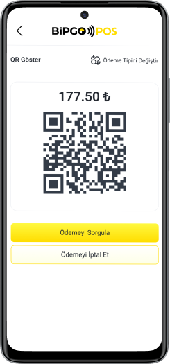 QR kod ile ödeme al