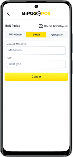 IBAN ile Ödeme Hizmeti